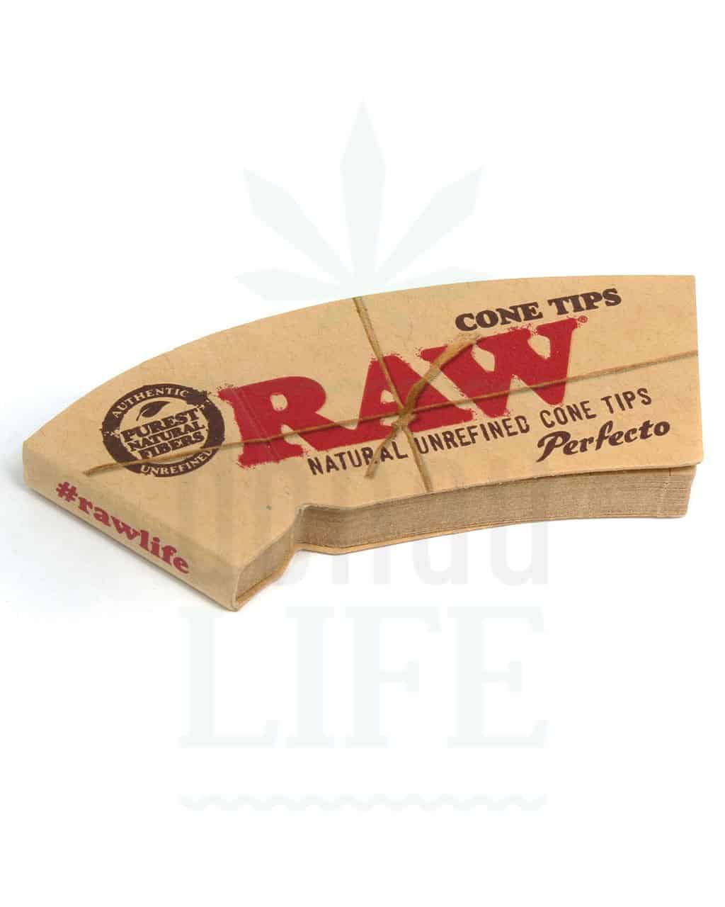 RAW Cone Tips natural 'Perfecto' | 32 Blatt