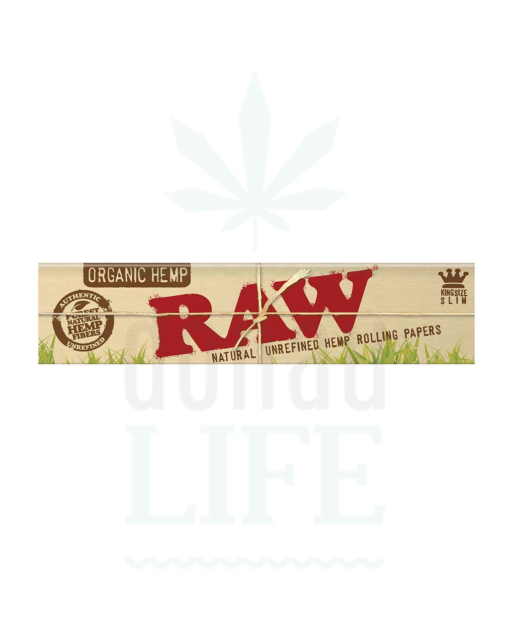 RAW Organic Hemp KSS Papers | 32 Blatt